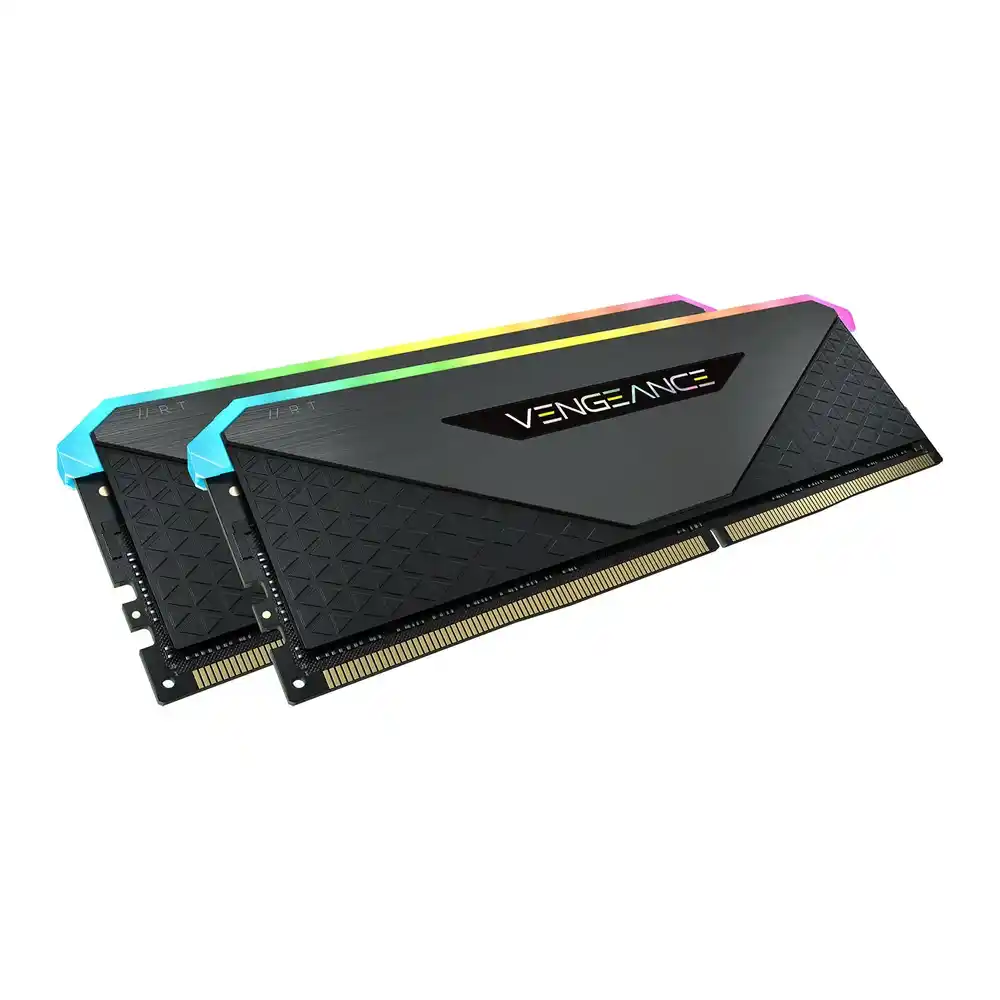 (image for) Corsair Vengeance RGB RT Gunmetal 64GB 3200MHz DDR4 Memory Kit